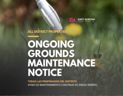 Ongoing Grounds Maintenance Notice