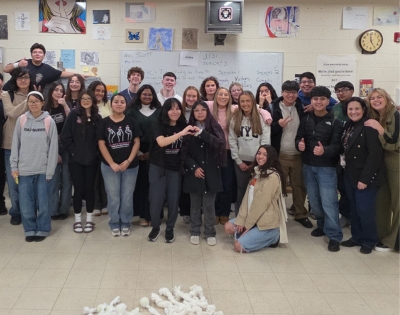 East Aurora High School Operation Snowball Welcomes International Guests from Ireland